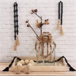 Akaida Dark Blue Wooden Bead Garland Decor