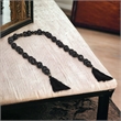 Akaida Black Wooden Mixed Bead Garland Decor