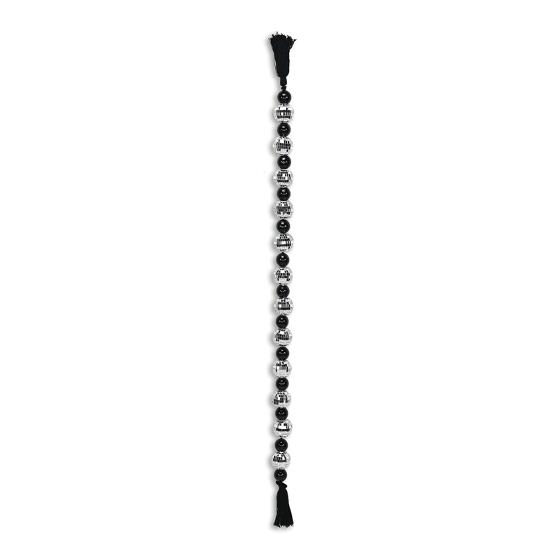 Luminis Disco Ball Themed Beaded Garland