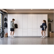 Klovo 8-Piece 16 ft. Locker Wall Storage Set in White