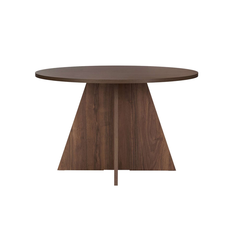 ASIR Hanah Home Virella Dining Table in Venezia Walnut