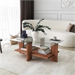 ASIR Hanah Home Babylon Coffee Table in Wood