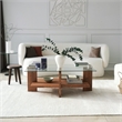 ASIR Hanah Home Babylon Coffee Table in Wood