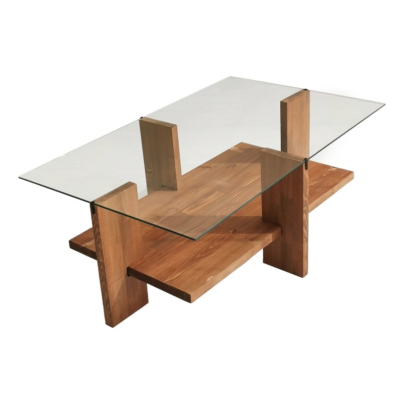 ASIR Hanah Home Babylon Coffee Table in Wood