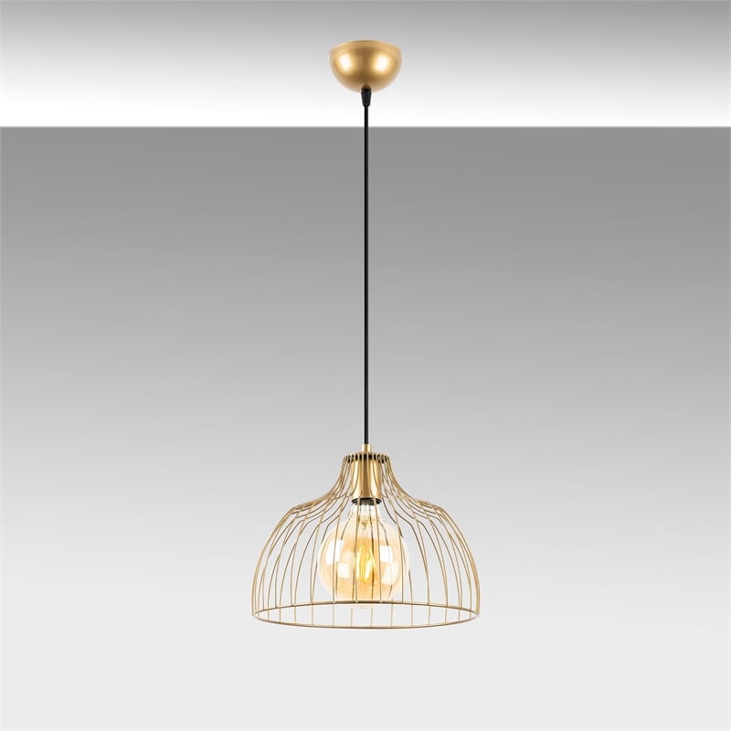 ASIR Opviq Kozan 11331 Chandelier in Gold
