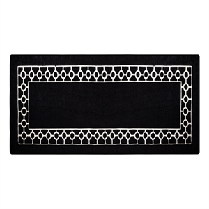 ASIR Conceptum (80 x 200) Hypnose Bague Carpet in Black