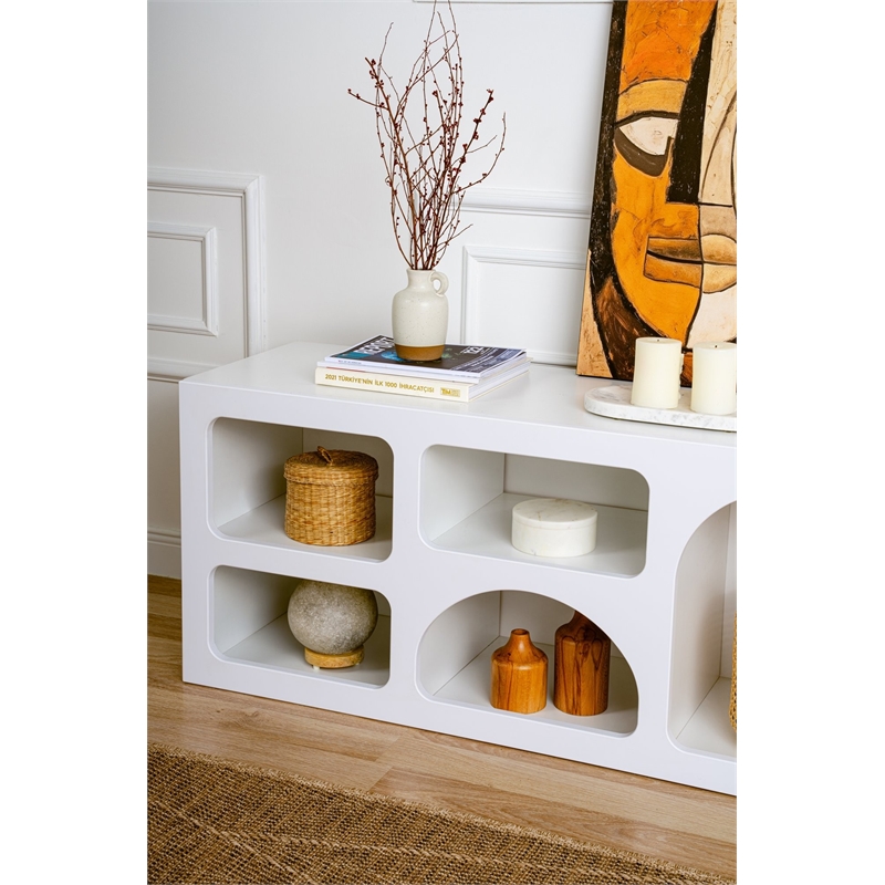 ASIR Hanah Home Ferlis Console in White