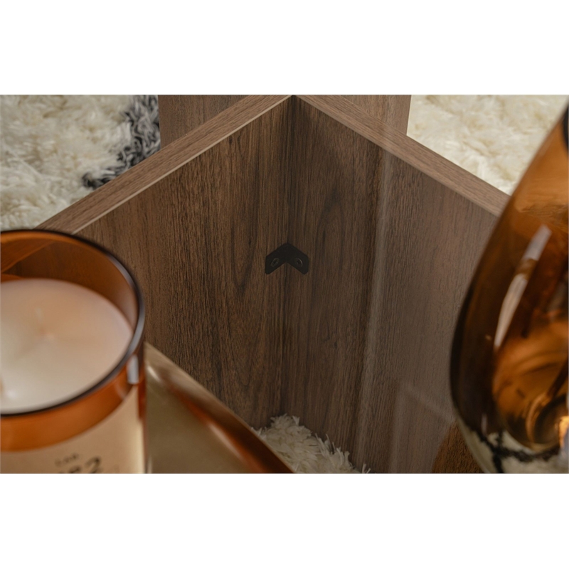 ASIR Hanah Home Flavio Coffee Table in Venezia Walnut