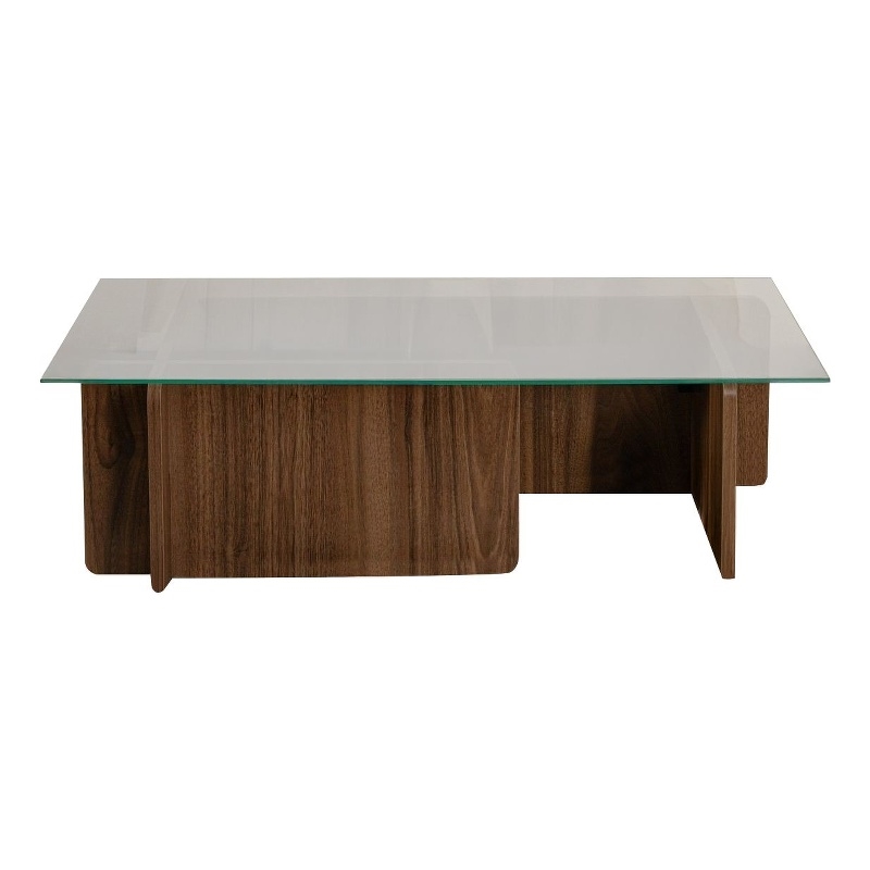 ASIR Hanah Home Flavio Coffee Table in Venezia Walnut