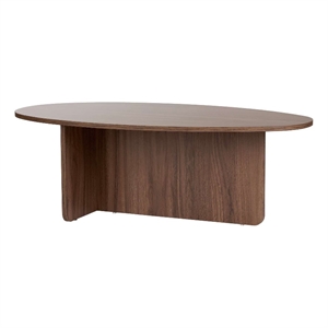 ASIR Hanah Home Orba Coffee Table in Venezia Walnut