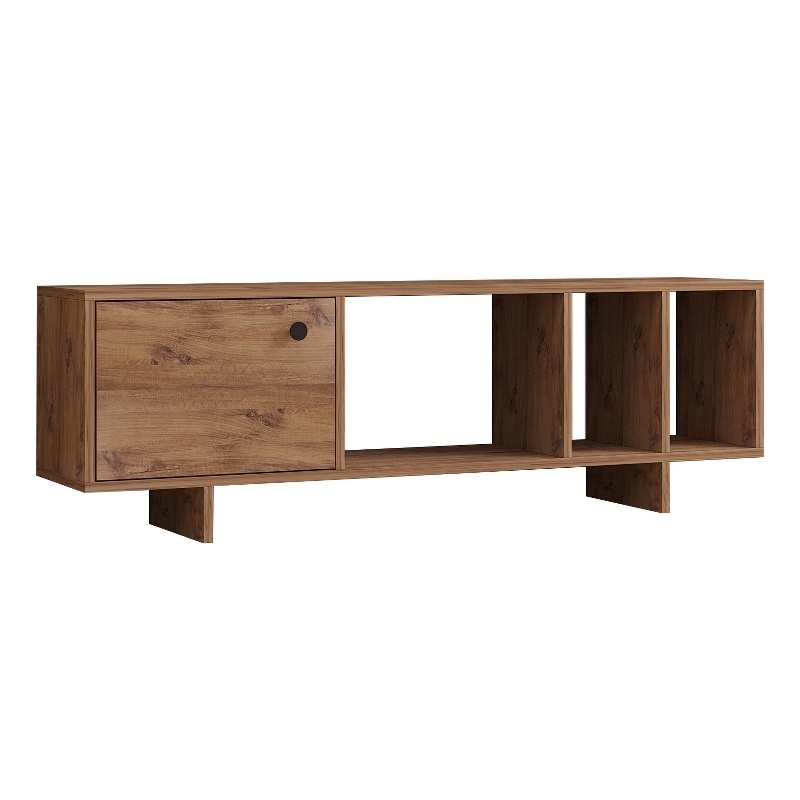ASIR Hanah Home Folsom TV Stand in Pine