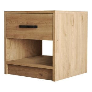 ASIR Hanah Home Grande 3622 Nightstand in Oak