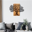 ASIR Wallity Sogut Decorative Wooden Wall Accessory in Walnut