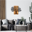 ASIR Wallity Sogut Decorative Wooden Wall Accessory in Walnut