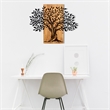 ASIR Wallity Sogut Decorative Wooden Wall Accessory in Walnut
