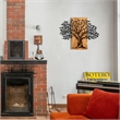 ASIR Wallity Sogut Decorative Wooden Wall Accessory in Walnut