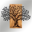 ASIR Wallity Sogut Decorative Wooden Wall Accessory in Walnut