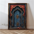ASIR Wallity Decorative Framed Painting GE116-L in Multi-Color