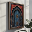 ASIR Wallity Decorative Framed Painting GE116-L in Multi-Color