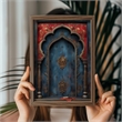ASIR Wallity Decorative Framed Painting GE116-L in Multi-Color
