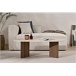 ASIR Hanah Home Sable Coffee Table in Walnut