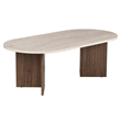 ASIR Hanah Home Sable Coffee Table in Walnut