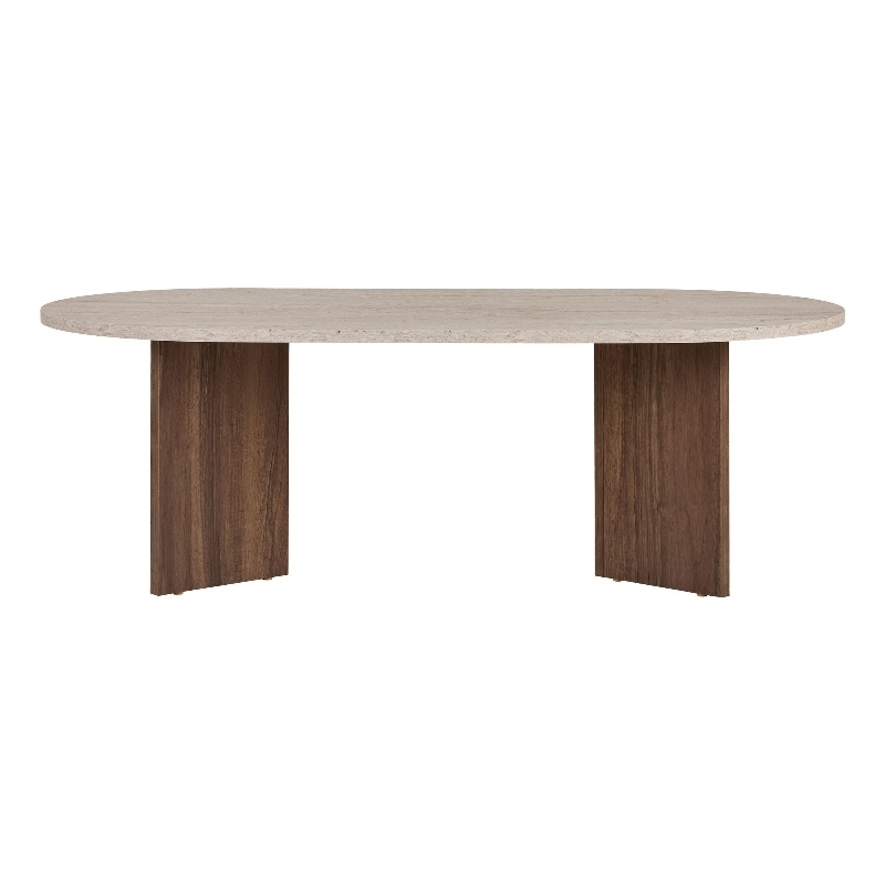 ASIR Hanah Home Sable Coffee Table in Walnut