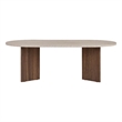 ASIR Hanah Home Sable Coffee Table in Walnut