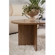 ASIR Hanah Home Sable Coffee Table in Venezia Walnut