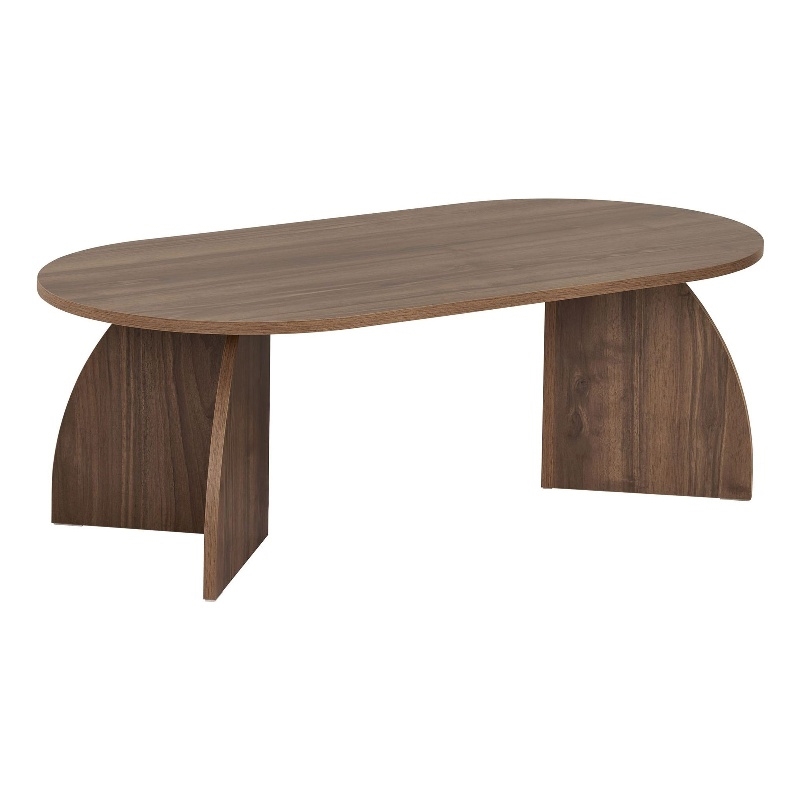 ASIR Hanah Home Melina Coffee Table in Venezia Walnut