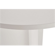 ASIR Hanah Home Sablin Dining Table in White