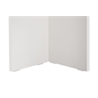 ASIR Hanah Home Sablin Dining Table in White