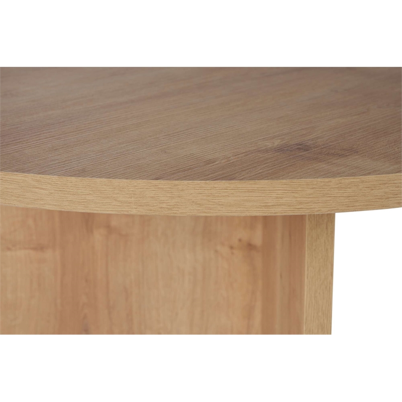 ASIR Hanah Home Sabella Dining Table in Sapphire Oak