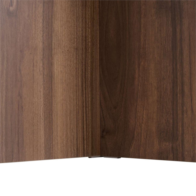 ASIR Hanah Home Sabella Dining Table in Venezia Walnut