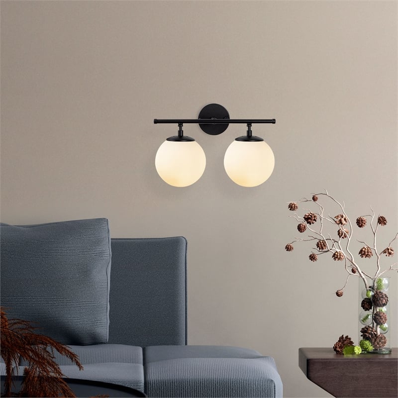 ASIR Opviq Roe 10745 Wall Lamp in Black