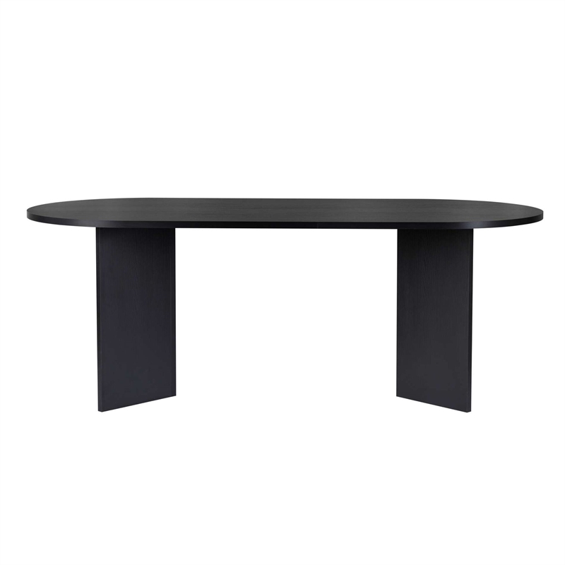 ASIR Hanah Home Sabella Dining Table in Black
