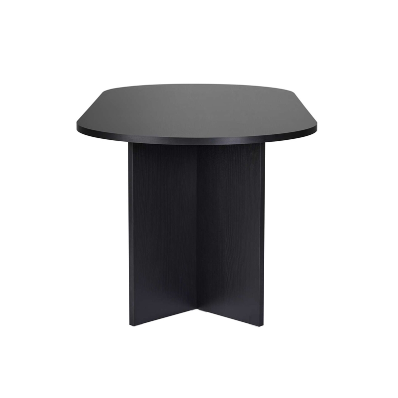 ASIR Hanah Home Sabella Dining Table in Black