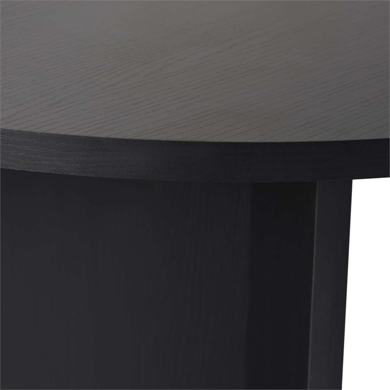 ASIR Hanah Home Sabella Dining Table in Black