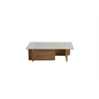 ASIR Hanah Home Flavio Coffee Table in Honey Oak