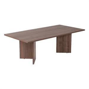 ASIR Hanah Home Sabin Coffee Table in Venezia Walnut