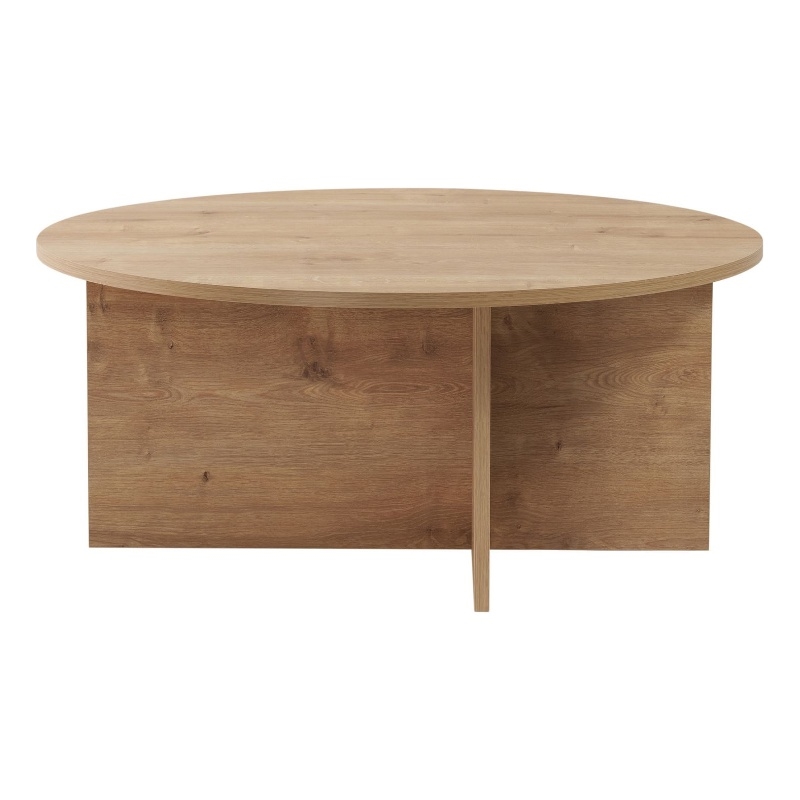 ASIR Hanah Home Soleil Coffee Table in Sapphire Oak