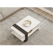 ASIR Hanah Home Funda Coffee Table in Gray