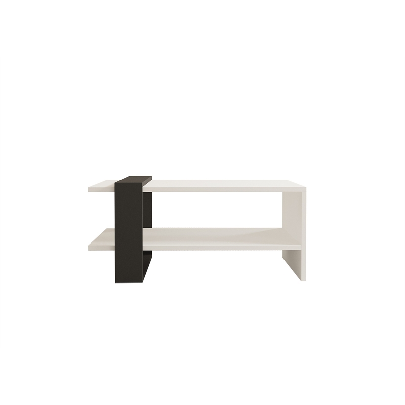 ASIR Hanah Home Funda Coffee Table in Gray