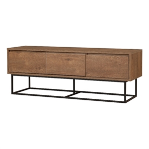 ASIR Hanah Home Milo 140 TV Stand in Walnut