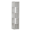 ASIR Hanah Home Piano Bookshelf in White