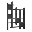 ASIR Hanah Home Manco Bookshelf in Anhracite