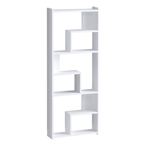 ASIR Hanah Home Prins in Bookshelf in White