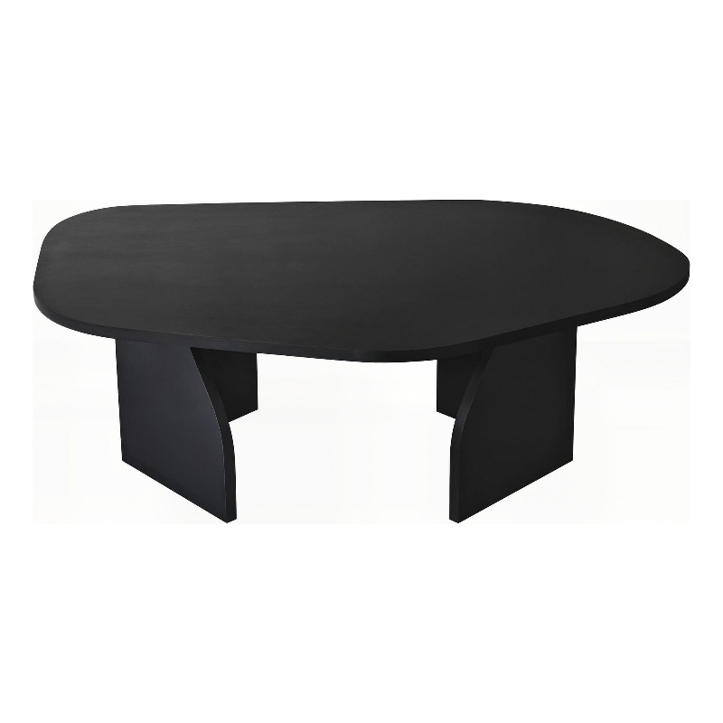 ASIR Hanah Home Rock Coffee Table in Black