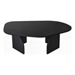 ASIR Hanah Home Rock Coffee Table in Black