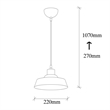 ASIR Opviq Berceste Chandelier in Black
